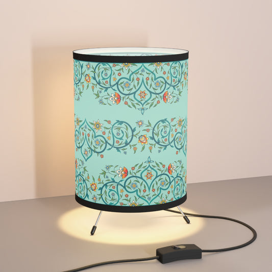 Arabic Seamless Design Tripod Lamp