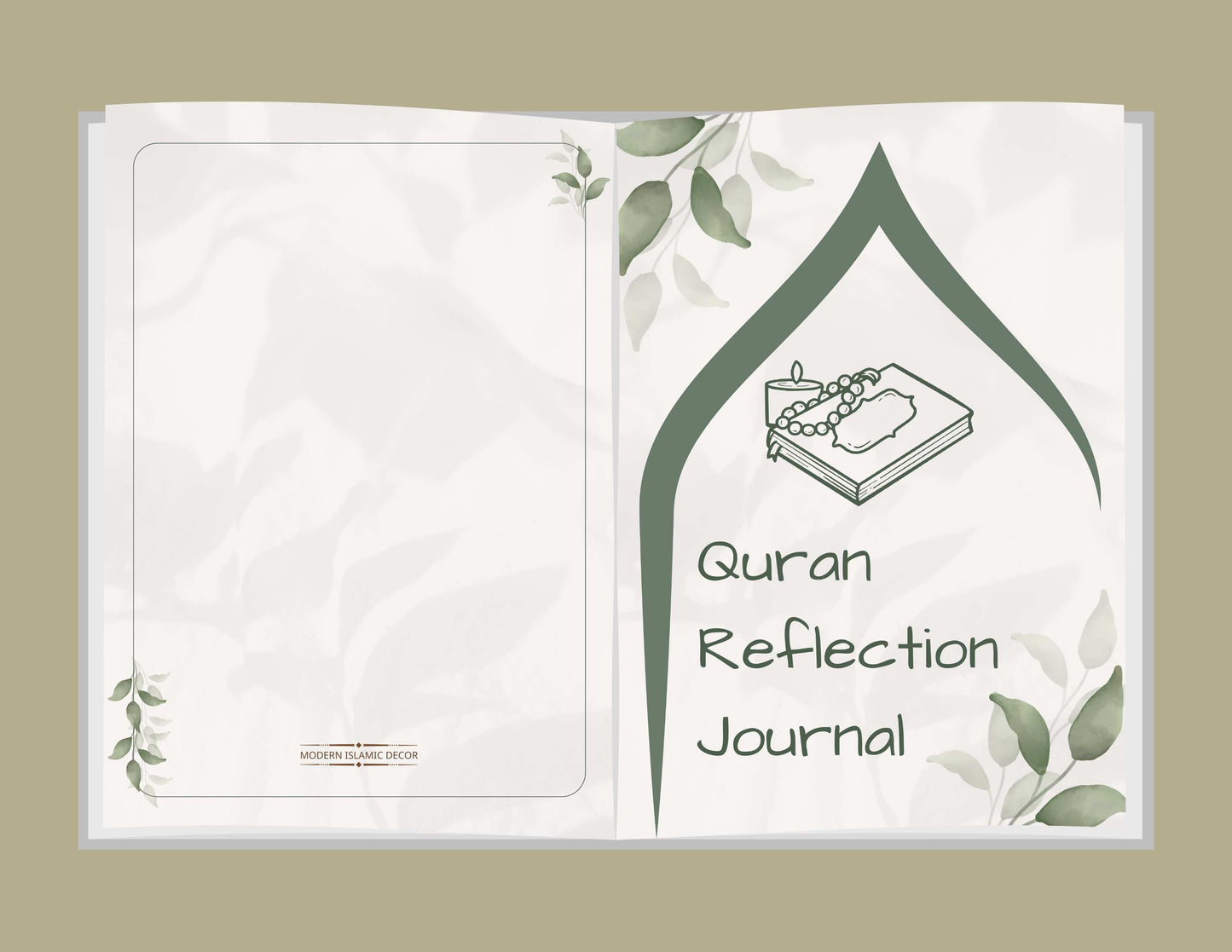 Quran Reflection Journal: A Daily Journey of Faith and Understanding