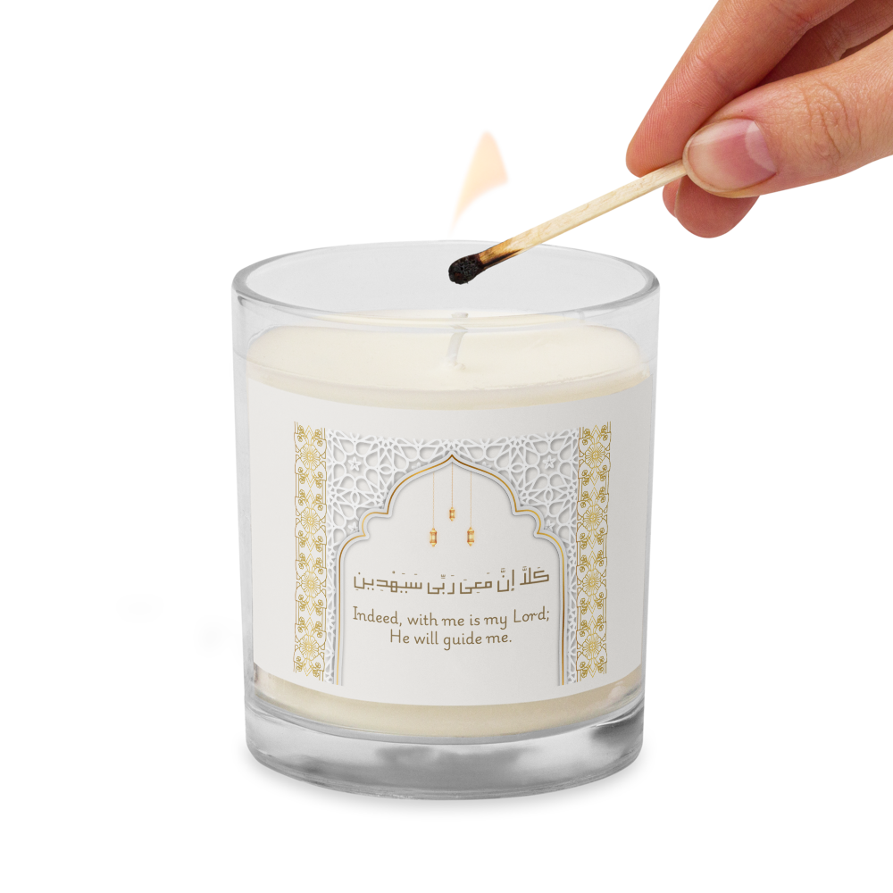 Beacon of Faith Glass Jar Soy Wax Candle